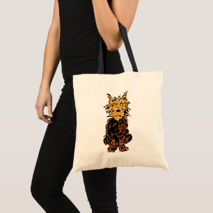 Bolso De Tela Mago vintage de Oz, Toto el cachorro de perro lind