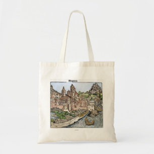Bolso De Tela Maguncia, Alemania, 1493