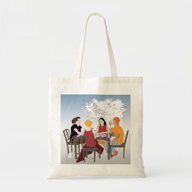 Bolso De Tela Mah Jongg Alfresco Bag