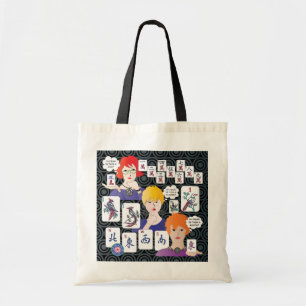 Bolso De Tela Mah Jongg Dice Oh Querido Tote