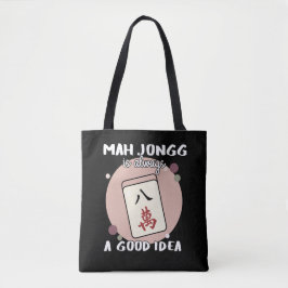 Bolso De Tela Mah Jongg es siempre una buena idea