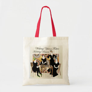 Bolso De Tela Mah Jongg Festive Tote Bag