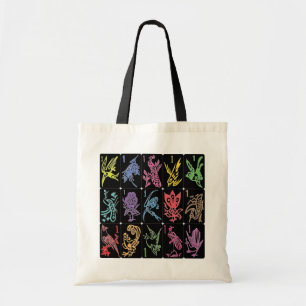 Bolso De Tela Mah Jongg One Bams Black/Multi Bag