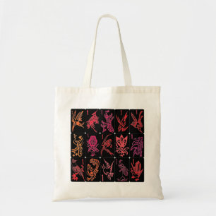 Bolso De Tela Mah Jongg One Bams Reds Bag