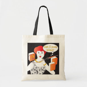 Bolso De Tela Mah Jongg Sayings Pass Blind Tote Bag