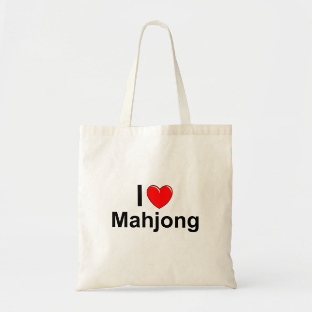 Bolso De Tela Mahjong (Frente)