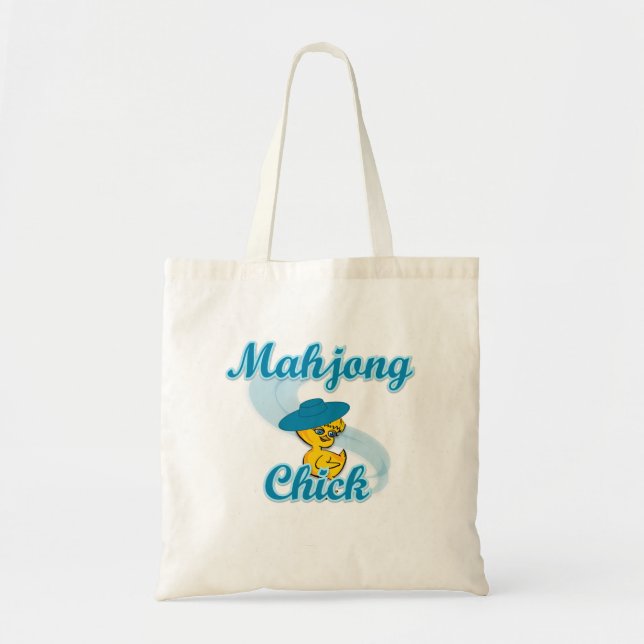 Bolso De Tela Mahjong Chick #3 (Frente)