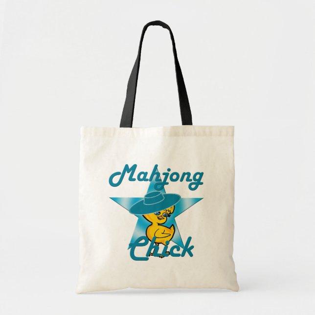 Bolso De Tela Mahjong Chick #7 (Frente)