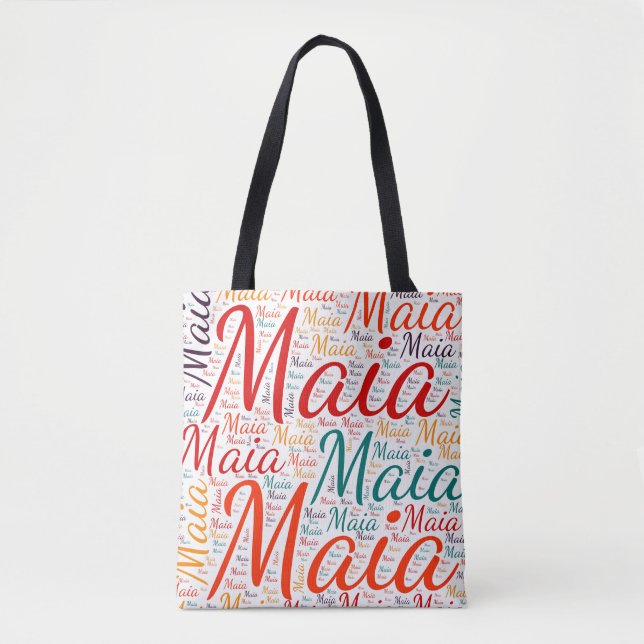 Bolso De Tela Maia (Anverso)