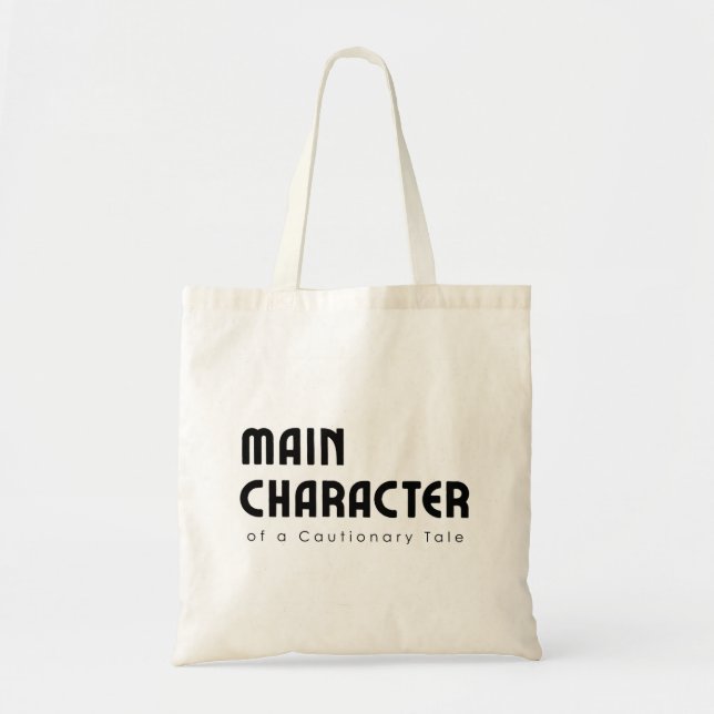 Bolso De Tela Main Character Tote (Frente)