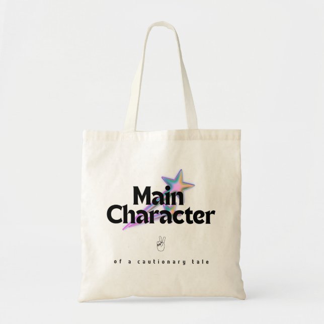 Bolso De Tela Main Character Tote - Star (Frente)