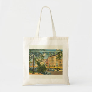 Bolso De Tela Main St, Saratoga Springs NY Vintage Style