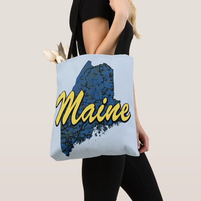 Bolso De Tela Maine (Detalle)