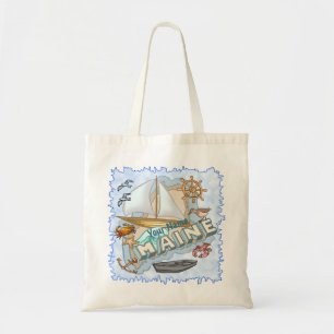 Bolso De Tela Maine