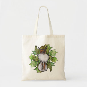 Bolso De Tela Maine Coon Cat Ivy Dilute Calico