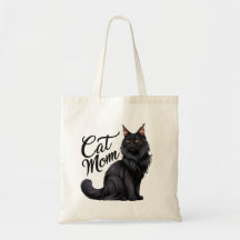 Maine Coon Empire Cat Mom Tote Bag II