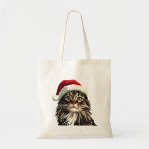 Bolso De Tela Maine coon, NAVIDADES, gatito, regalos de gatito