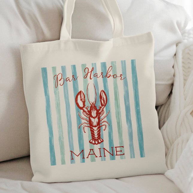 Bolso De Tela Maine Lobster Stripes Fisherman Core (Subido por el creador)