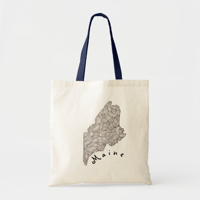 Bolso De Tela Maine Tote Bag (Frente)
