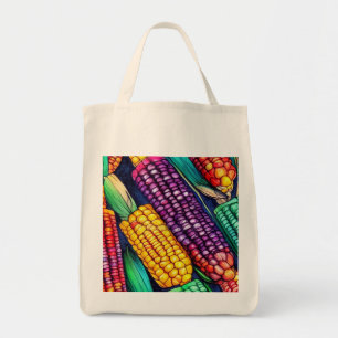 Bolso De Tela Maíz coloreado