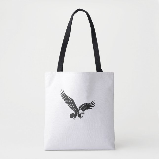 Bolso De Tela Majestic Eagle Art Tote Bag (Anverso)