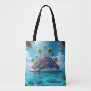 Bolso De Tela Majestic Island Scenic