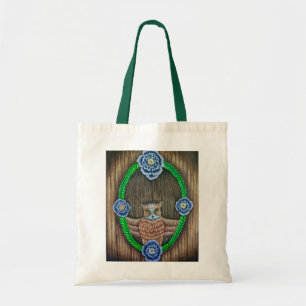 Bolso De Tela Majestic Owl Marker dibujar Toque Bag
