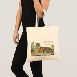 Bolso De Tela Majestic Royal Bengal Tiger