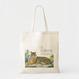 Bolso De Tela Majestic Royal Bengal Tiger