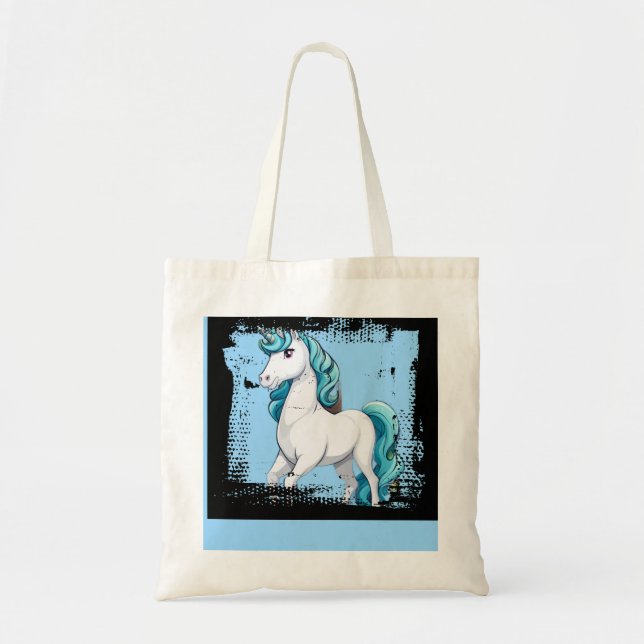 Bolso De Tela Majestic Unicorn Tote Bag (Frente)