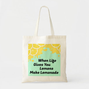 Bolso De Tela Make Lemonade Tote Bag