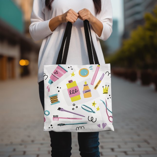 Bolso De Tela Makeup Lover Pastel Cosmetics Accesorios de bellez (Subido por el creador)