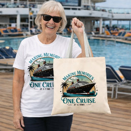 Bolso De Tela Making Memories One Cruise at a Time