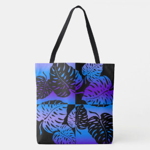 Bolso De Tela Makua Monstera Tropical Hawai Blend Beach Bag