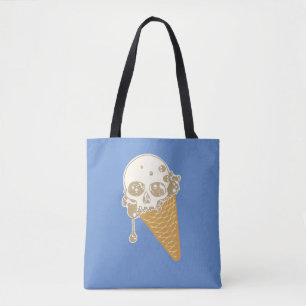 Bolso De Tela Mal Crema De Hielo Cone Tote Bag