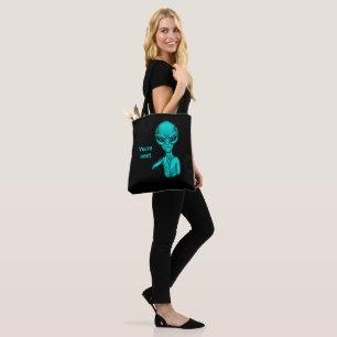 Bolso De Tela ¡Mala Alien, eres la siguiente!