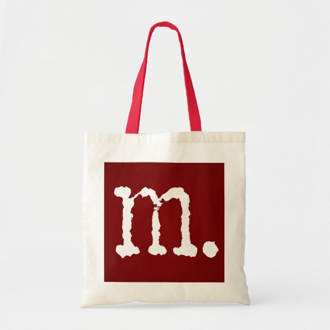 Bolso De Tela mala conducta. M. Tote (Frente)