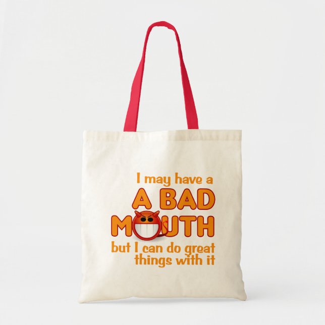 Bolso De Tela Mala mochila (Frente)