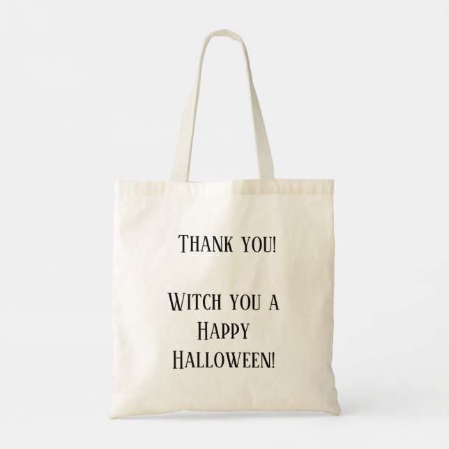 Bolso De Tela Mala sweet halloween (Reverso)