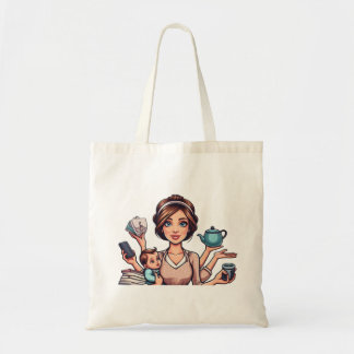 Bolso De Tela Malabarido humor de mamá ocupada