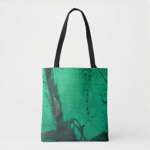 Bolso De Tela Malaquita