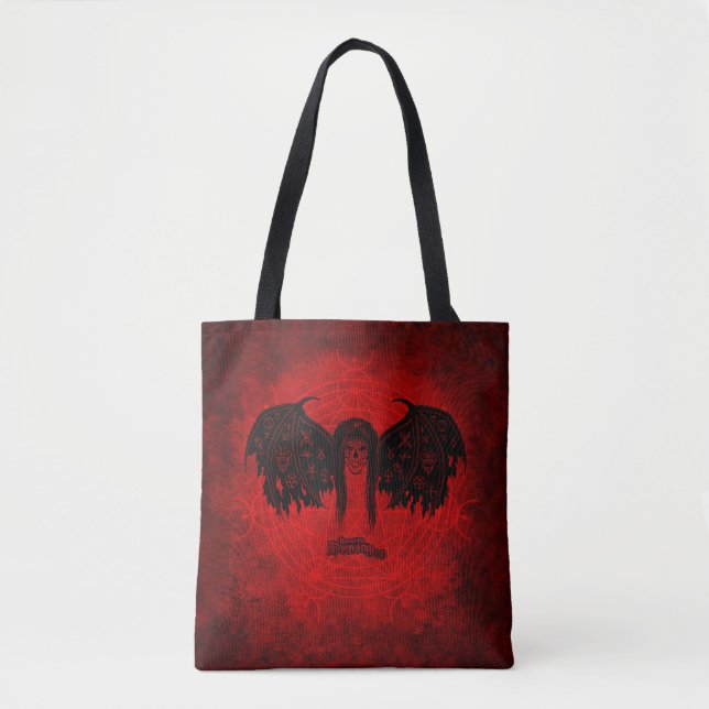Bolso De Tela Maldición del demonio asombroso niño Demonio (Anverso)