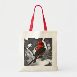 Bolso De Tela Male Scarlet Tanager