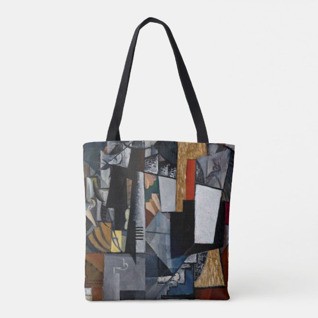 Bolso De Tela Malevich - Mesa y sala (Reverso)