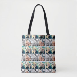 Bolso De Tela Malka Tile Tote