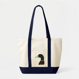 Bolso De Tela Mallard Drake Head