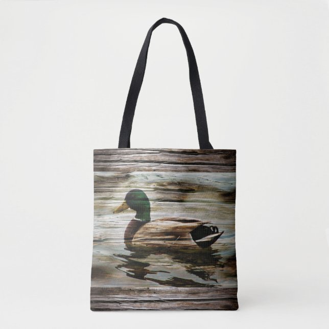 Bolso De Tela Mallard Duck (Anverso)