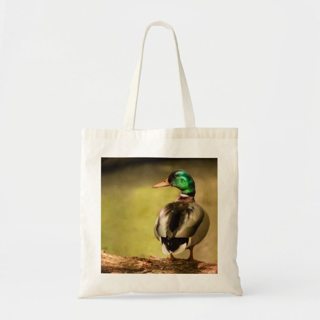 Bolso De Tela Mallard Duck (Frente)