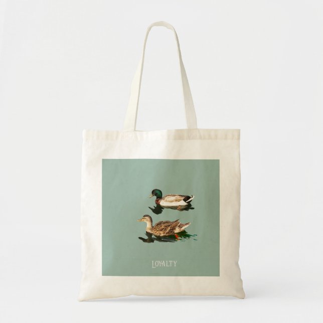 Bolso De Tela Mallas de los Ducks (Frente)