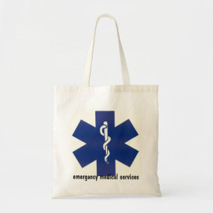Bolso De Tela malo de los primeros auxilios de los servicios